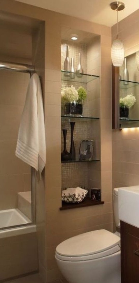30 Efficient Small Bathroom Remodel Design Ideas Small