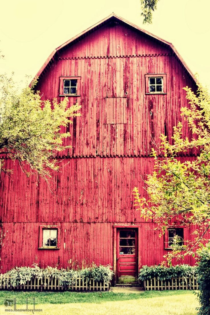 30 Fantastic Red Barn Building Ideas For Inspire You Old