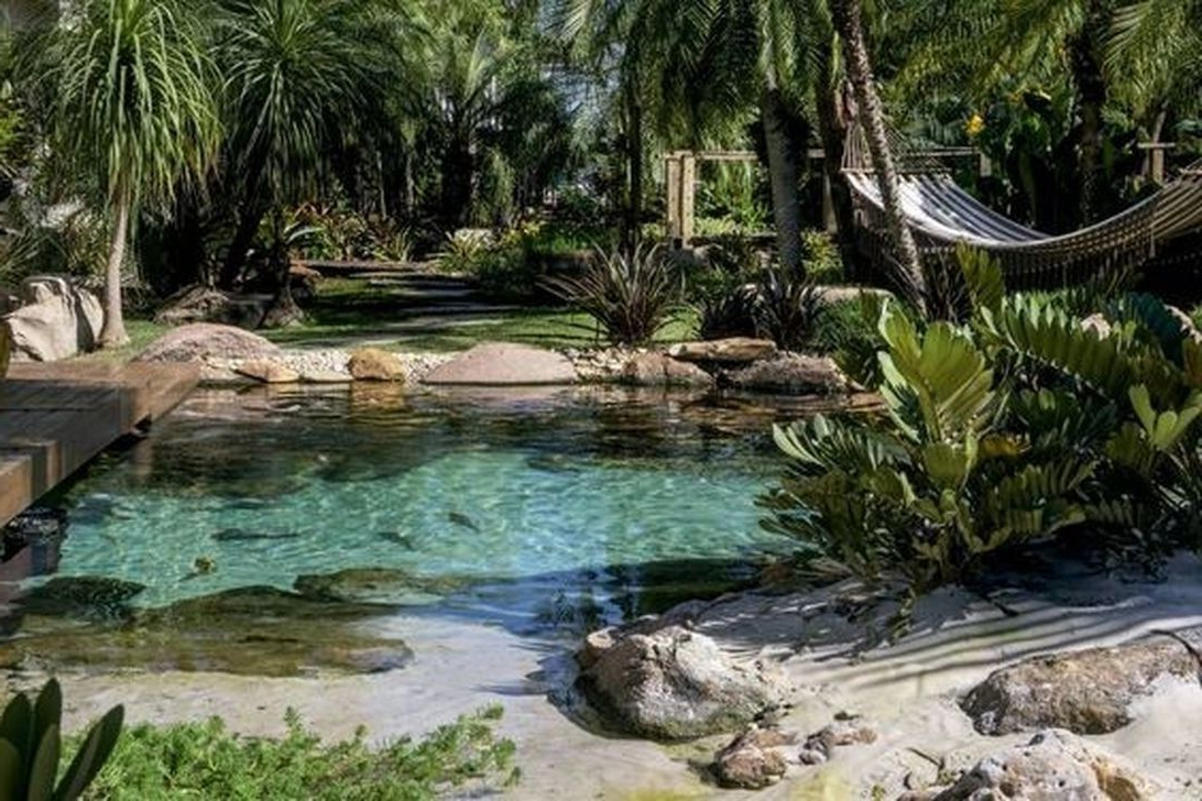 30 Gorgeous Backyard Swimming Ponds Ideas Pool