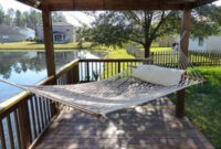 30 Wonderful Backyard Hammock Ideas For Relaxation With