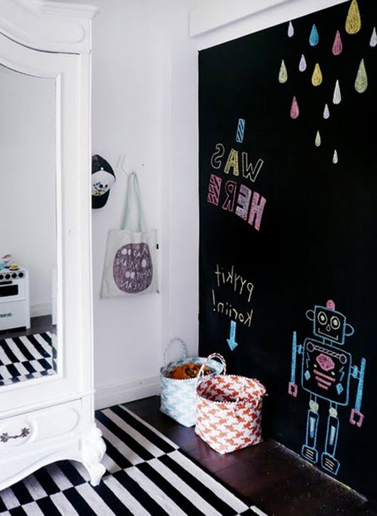 33 Awesome Chalkboard Dcor Ideas For Kids Rooms Digsdigs