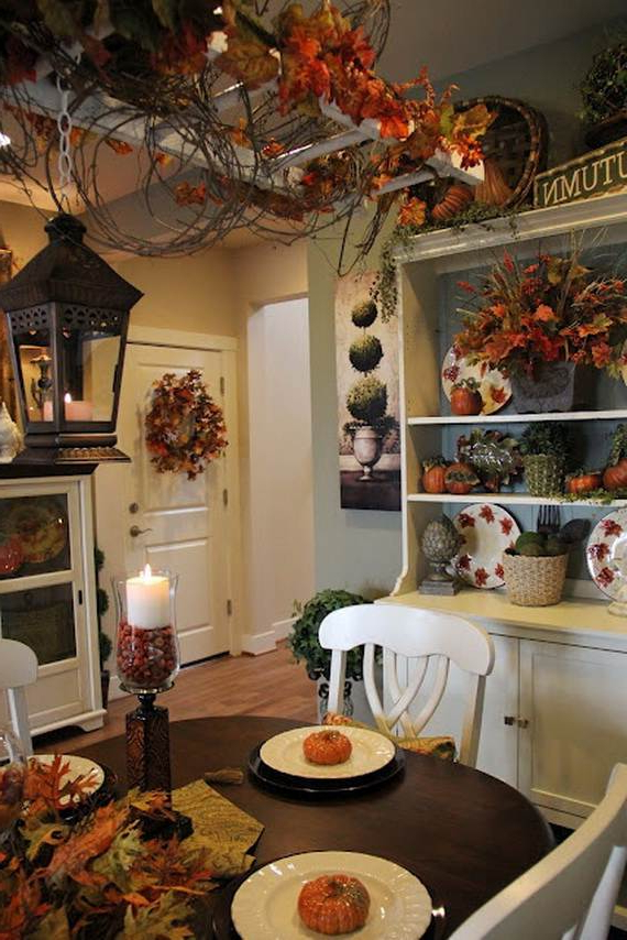 35 Beautiful And Cozy Fall Kitchen Decor Ideas Family
