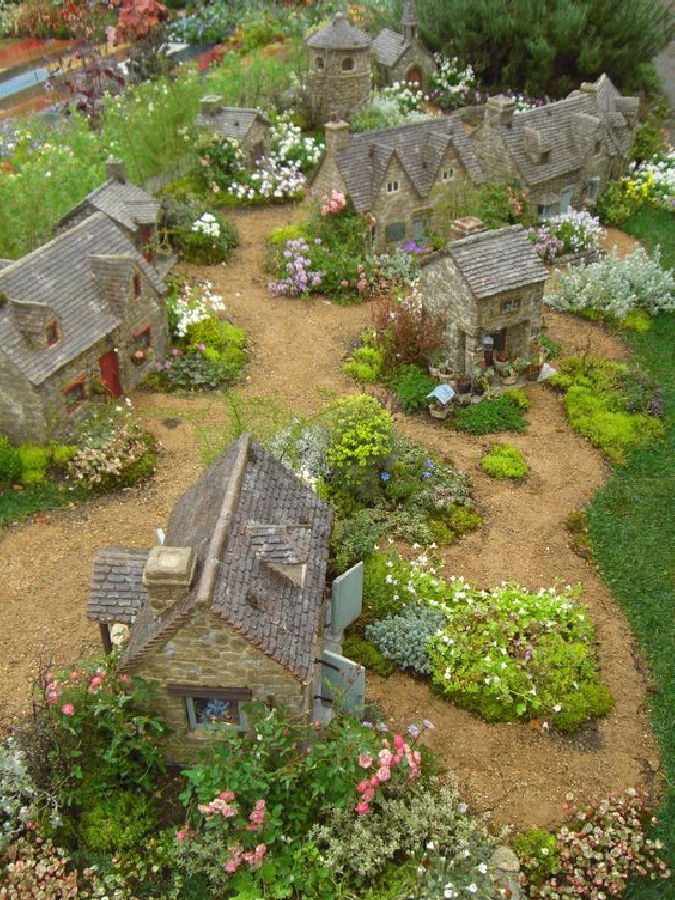35 Most Magical Fairy Village Garden Ideas That You