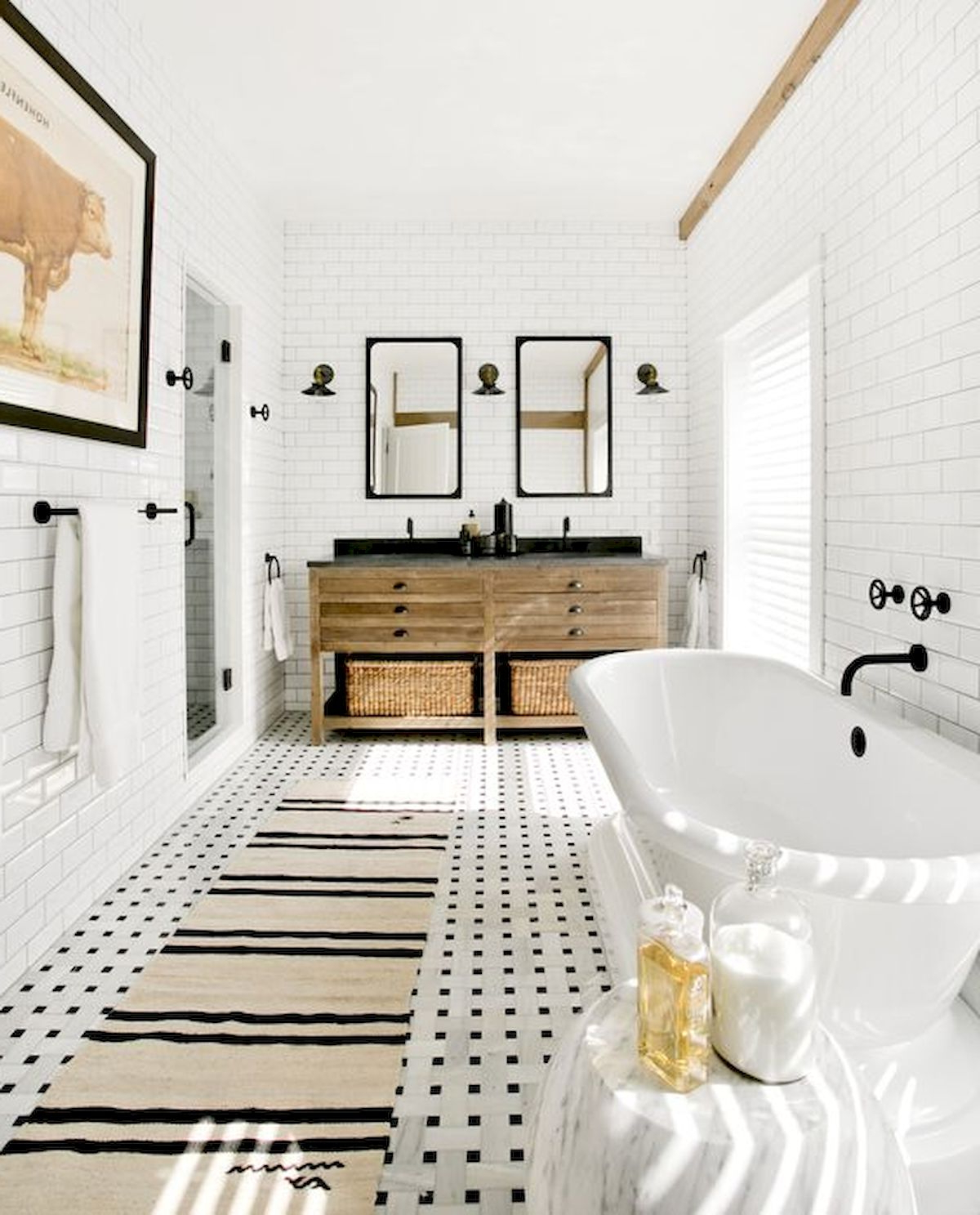 35 Stunning Modern Farmhouse Bathroom Decor Ideas Make You