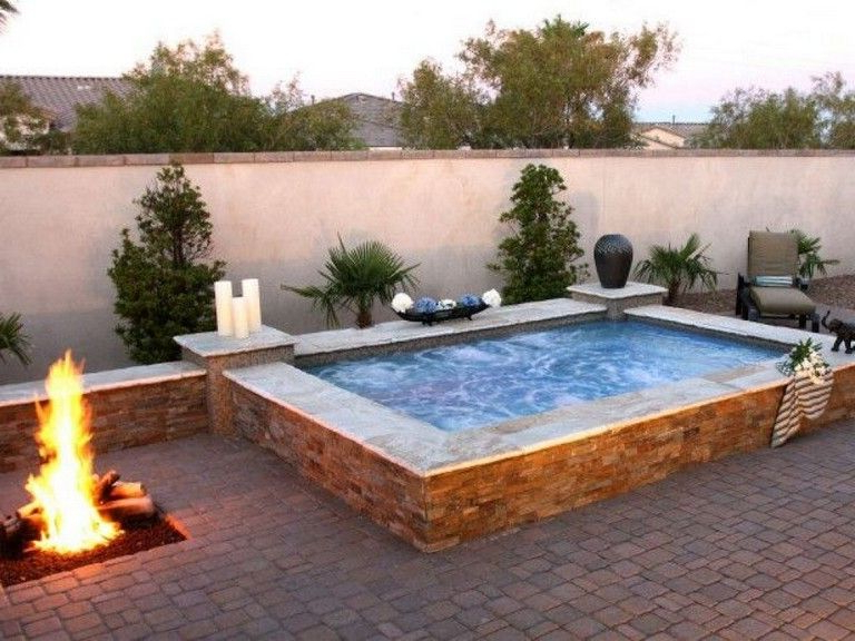 36 Beautiful Mini Pool Garden Designs For Tiny House