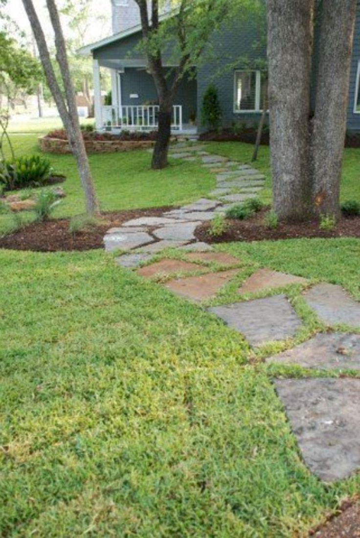 36 Simple And Beautiful Front Yard Pathways Landscaping