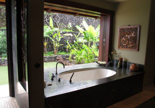 37 Amazing Bathroom Designs That Fused With Nature