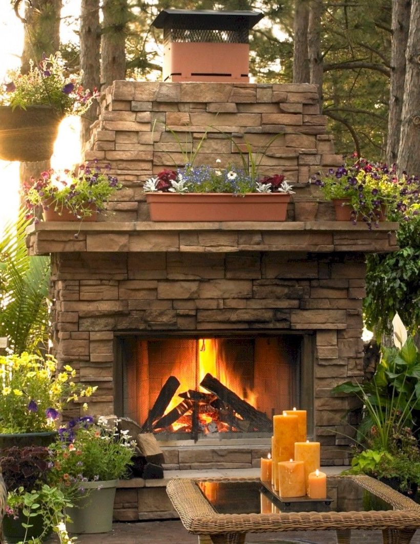 37 Diy Outdoor Fireplace And Fire Pit Ideas Backyard