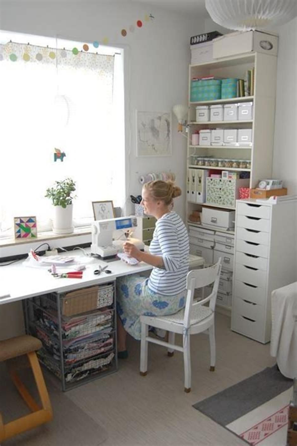 40 Best Small Craft Room And Sewing Room Design Ideas On