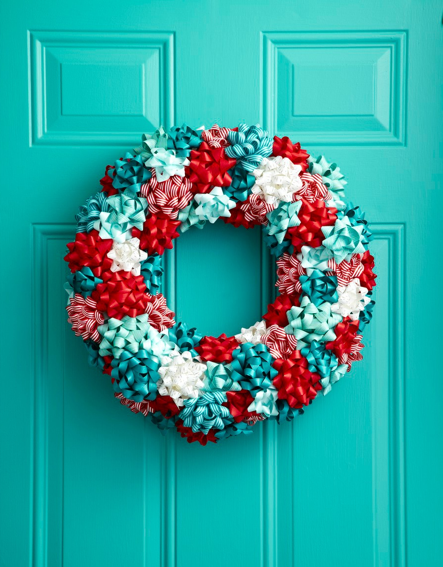 40 Diy Christmas Wreath Ideas How To Make A Homemade