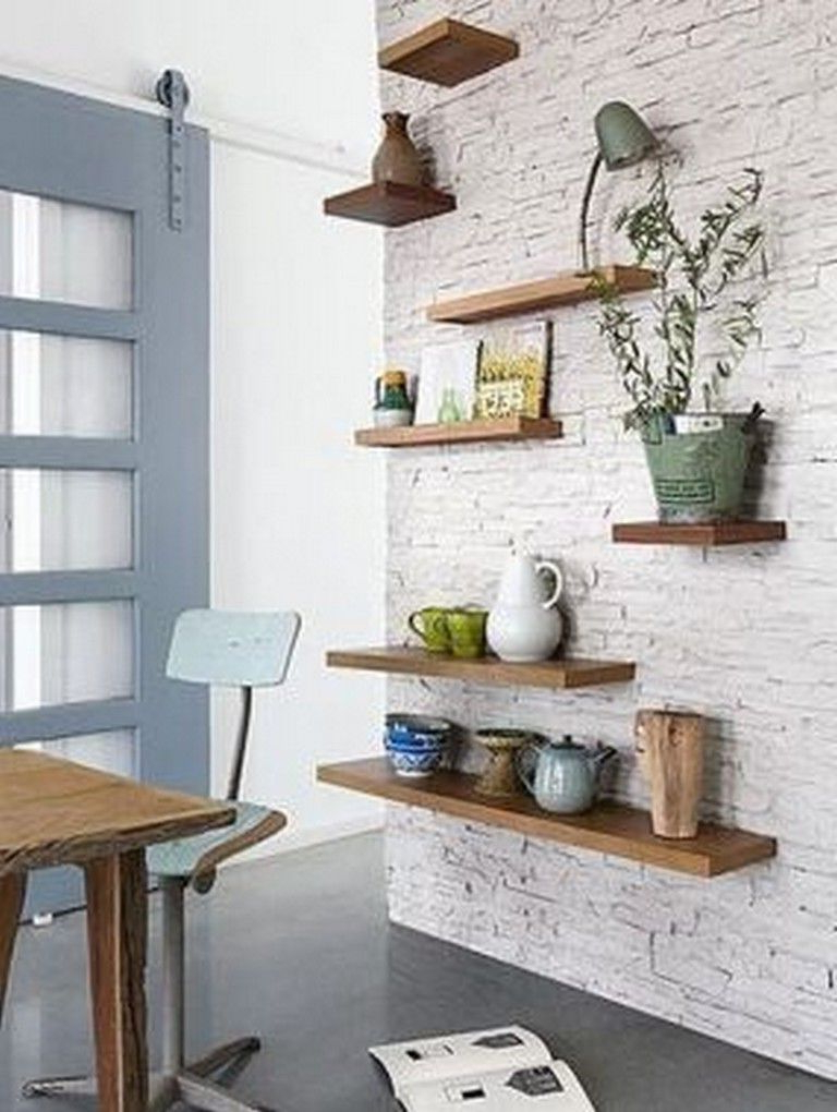 40 Interesting Brick Wall Design To Enhance And