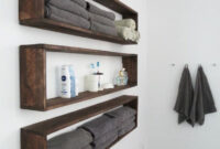 43 Creative Diy Wall Hanging Storage Ideas For Bathroom