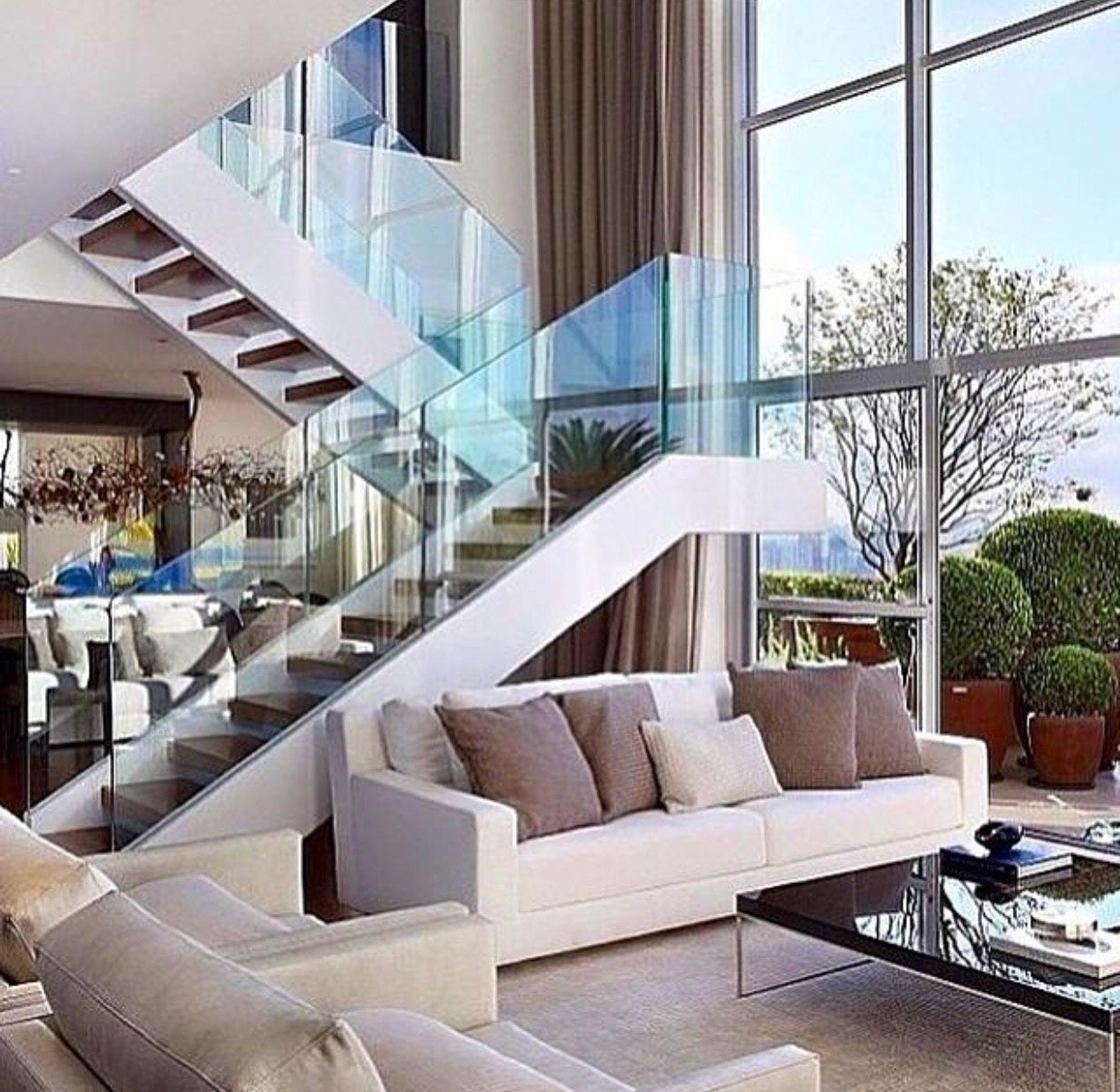 43 Elegant Glass Stair Design Ideas Stairs Design Home