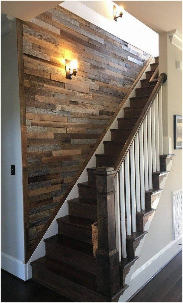 44 Farmhouse Wall Decor Ideas You Must Have 6 Staircase