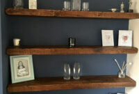 48 Easy And Stylish Design Of Shelves On Diy Floating Wall