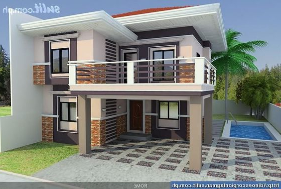 50 Images Of Modern Two Story House Design Bahay Ofw