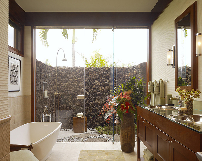 55 Beautiful Outdoor Bathroom Ideas Designbump