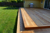 55 Beautiful Wooden Deck Design Ideas Large Backyard