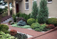 60 Beautiful Front Yards And Backyard Evergreen Garden