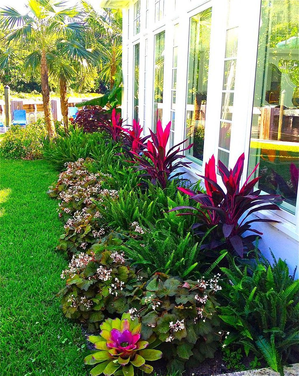 60 Warm Tropical Backyard Landscaping Ideas Tropical