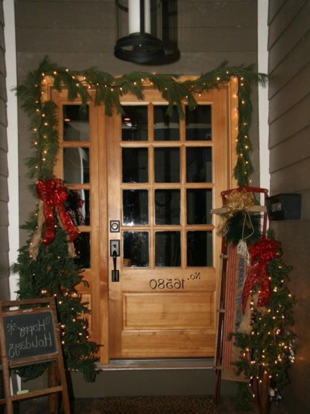 7 Front Door Christmas Decorating Ideas Hgtv