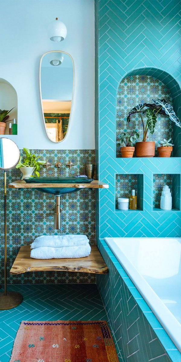 7 Unique Places To Add Pattern Color To Your Home