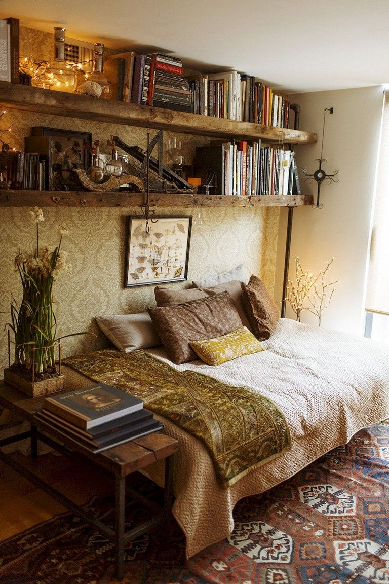 89 Cozy Romantic Bohemian Style Bedroom Decorating Ideas Bohemian Bedroom Design Bohemian