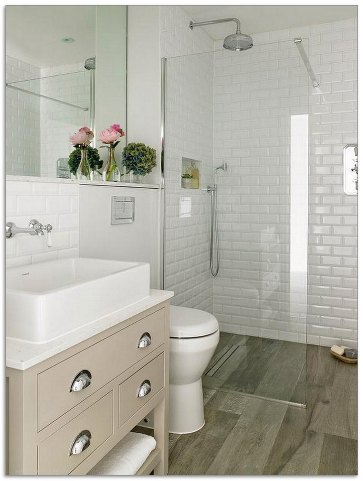 99 Small Master Bathroom Makeover Ideas On A Budget 56