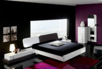A Bright Beautiful Wall Paint At Contemporary Bedroom