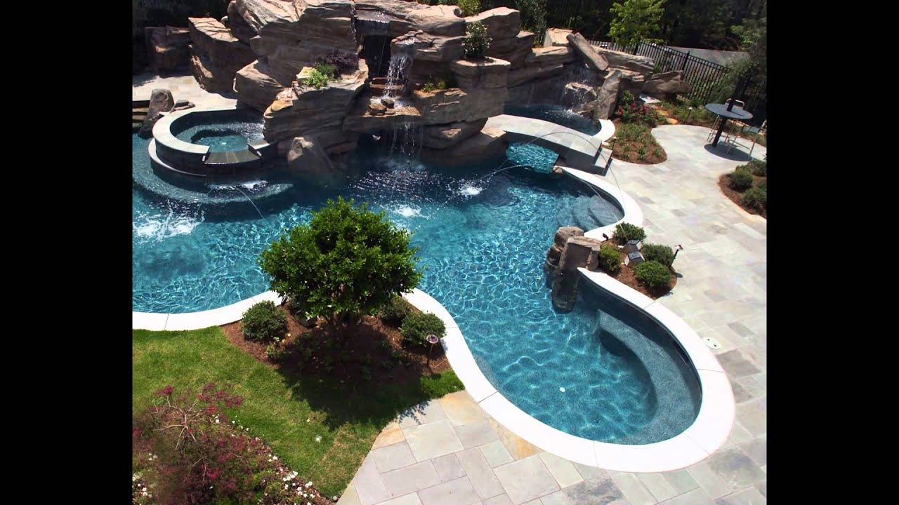 Above Ground Oval Swimming Pool Deck Designs Youtube