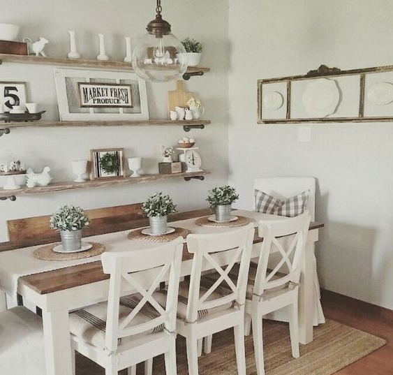 Alluring Farmhouse Dining Room Ideas To Make Cozy Vibe Decortrendy