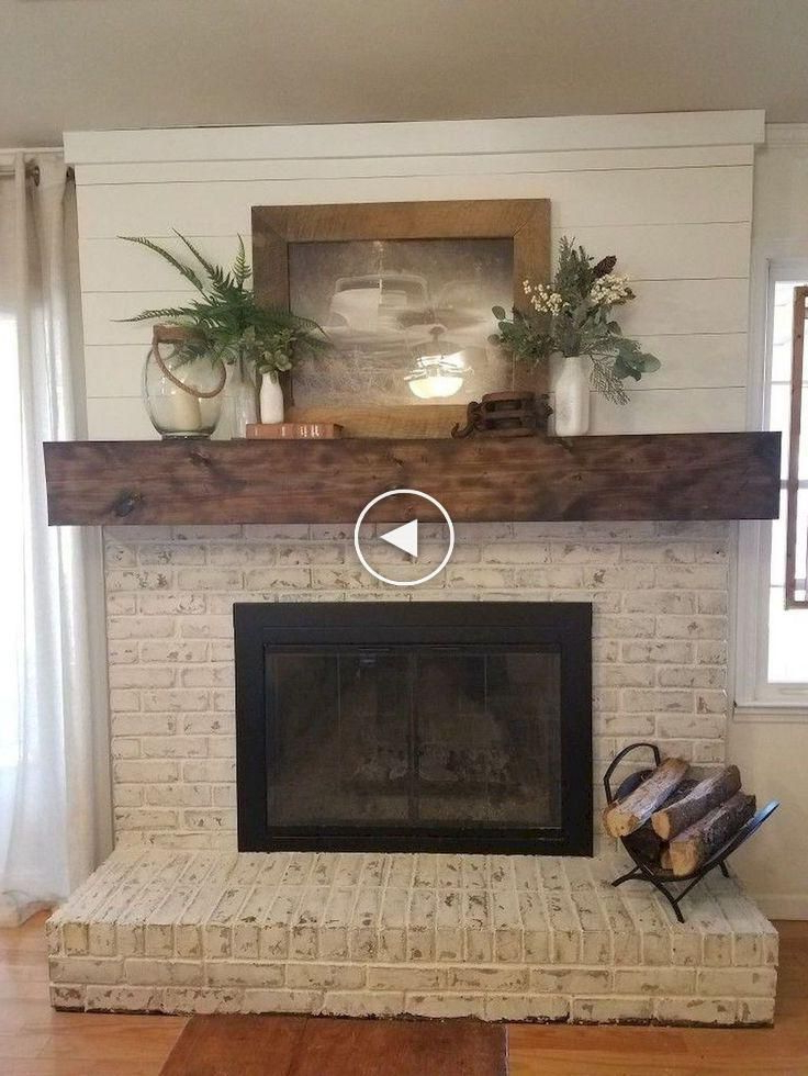 Amazing Rustic Farmhouse Living Room Decorating Ideas 37