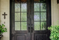 Amusing Double Front Doors For Homes Traditional Exterior