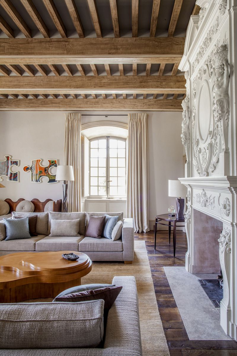 Arts And Crafts Living Room In Haut Var France Pierre