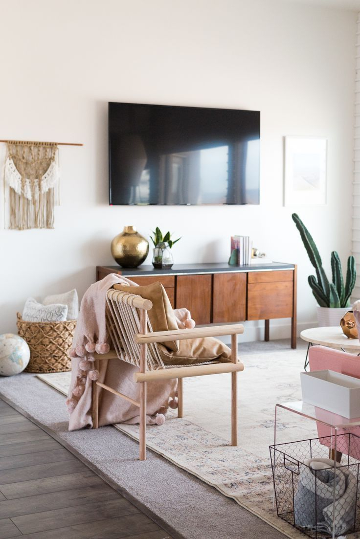 Aspyns Living Room Makeover Reveal Boho Living Room