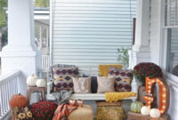 Awesome 30 Cozy Porch Swing Ideas Youll Love Fall
