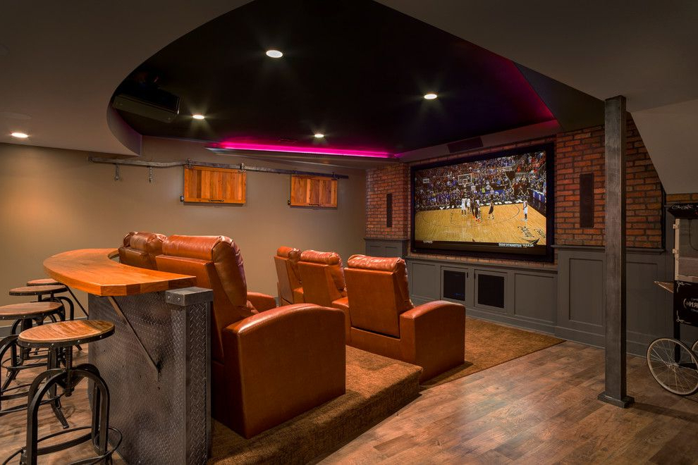 Awesome Man Cave Bedroom Ideas For Basement Traditional