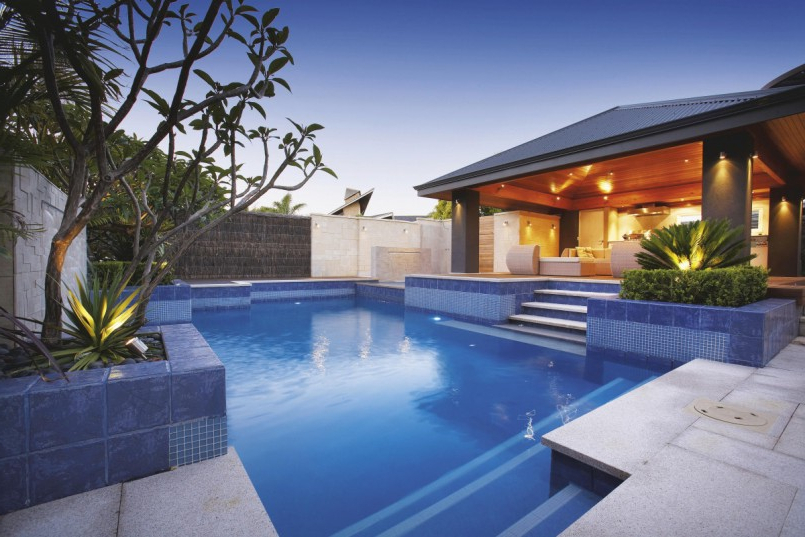 Backyard Cool Backyard Pool Designs For Your Outdoor