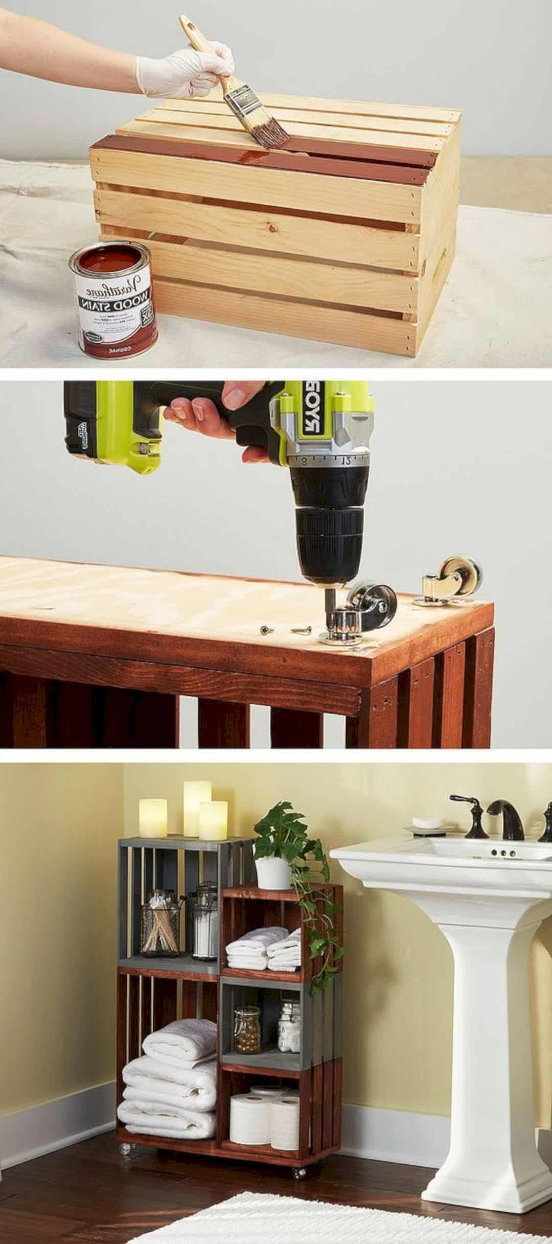 Be Creative With These 15 Diy Bathroom Storage Ideas To