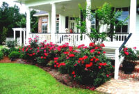 Beautiful Flower Beds In Front Of House Design Ideas