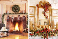 Beautiful Ideas For Christmas Fireplaces Decor Ellys