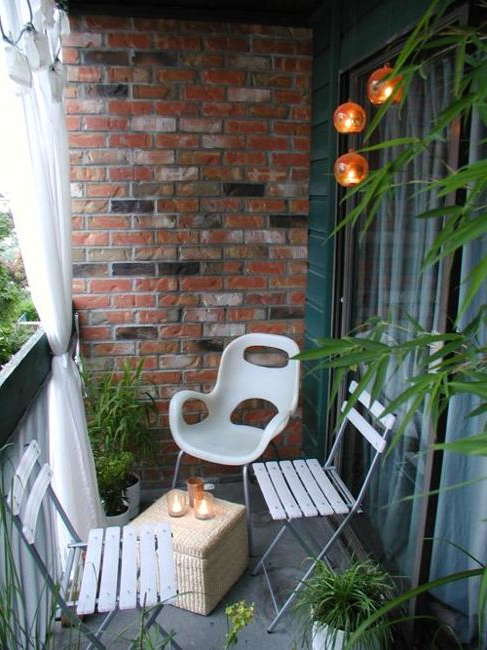 Beautiful Materials For Small Balcony Designs Adding Style
