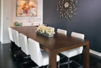 Beautiful Mix Of Textures And Light In This Modern But Cozy Dining Room Modern Dining Room