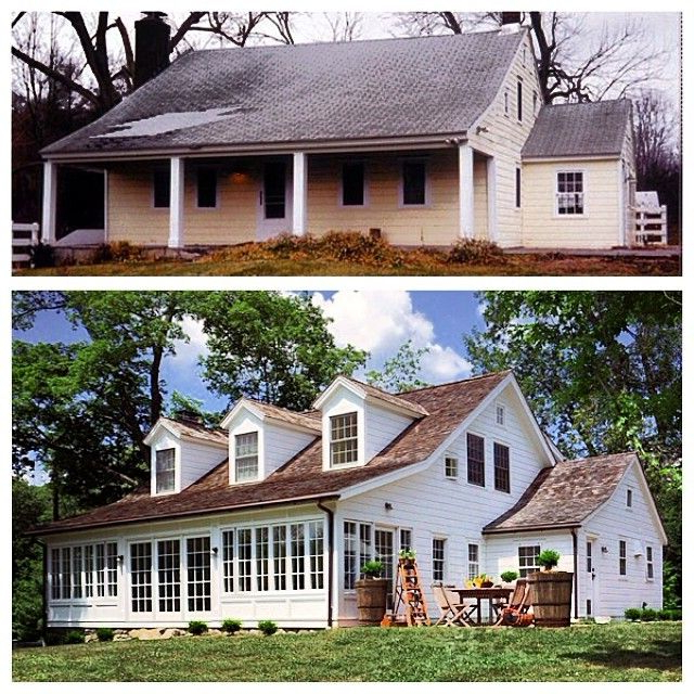 Before And After Farmhouse Renovation Content In A