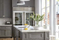 Best 25 Gray Kitchen Cabinets Ideas Only On Pinterest