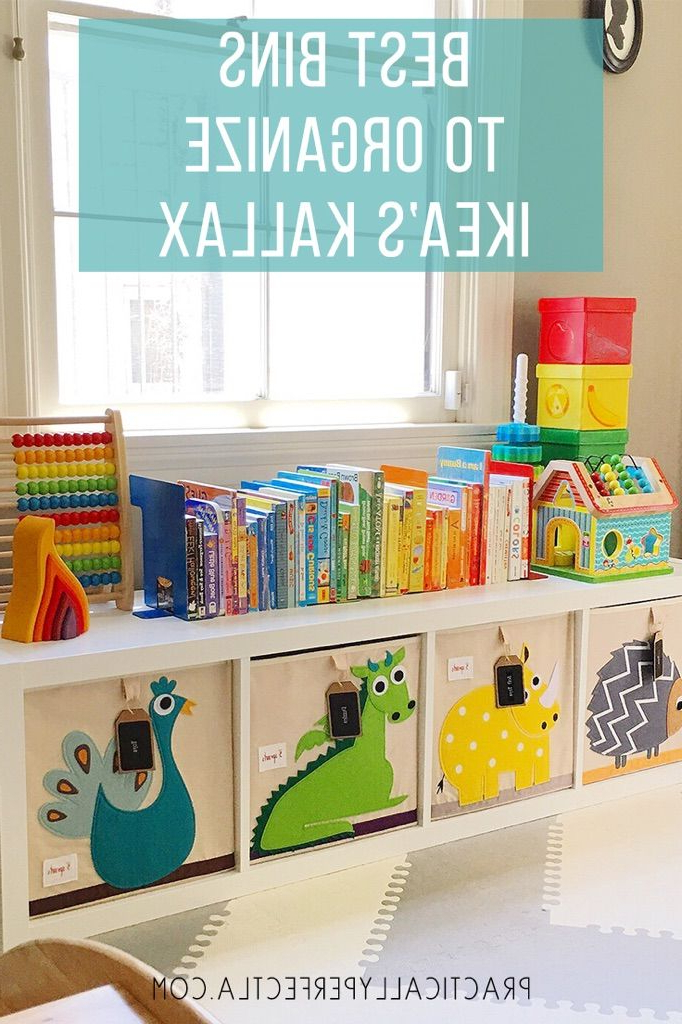 Best Bins To Organize Ikeas Kallax Kids Room Playroom