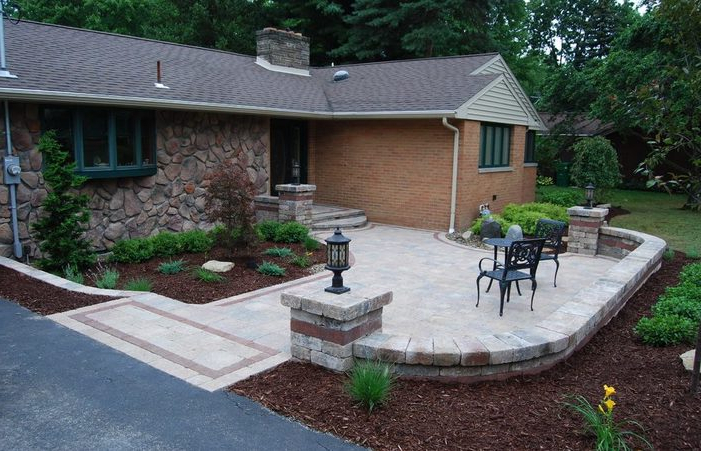 Best Front Patio Ideas Amazing Yard With Porch Small