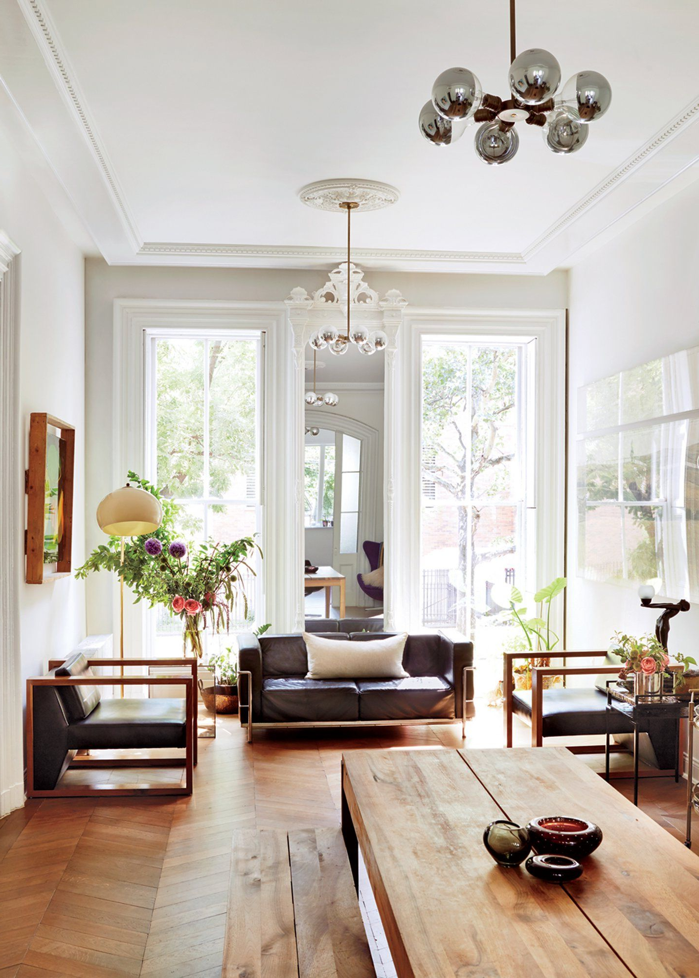 Best Living Rooms In Voguephotos Brownstone Interiors