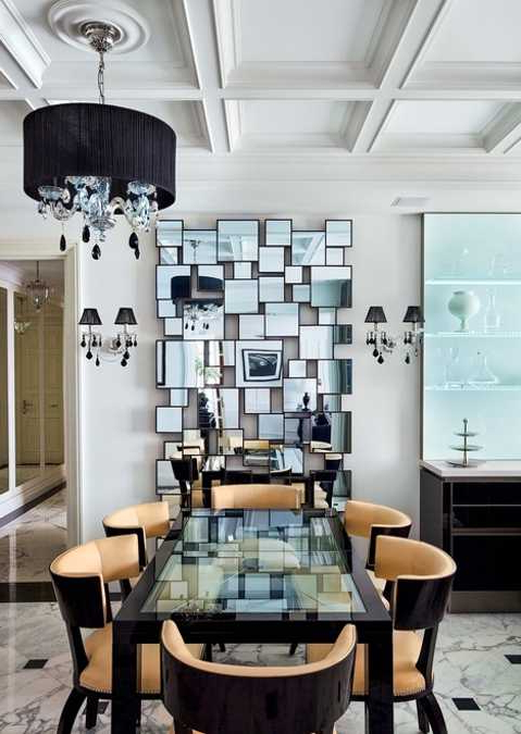 Black Color Elegance And Classic Style Create Gorgeous Masculine Interior Design