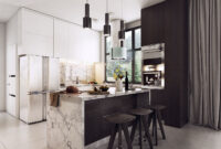 Black On Behance Luxury Kitchen Design Trendy